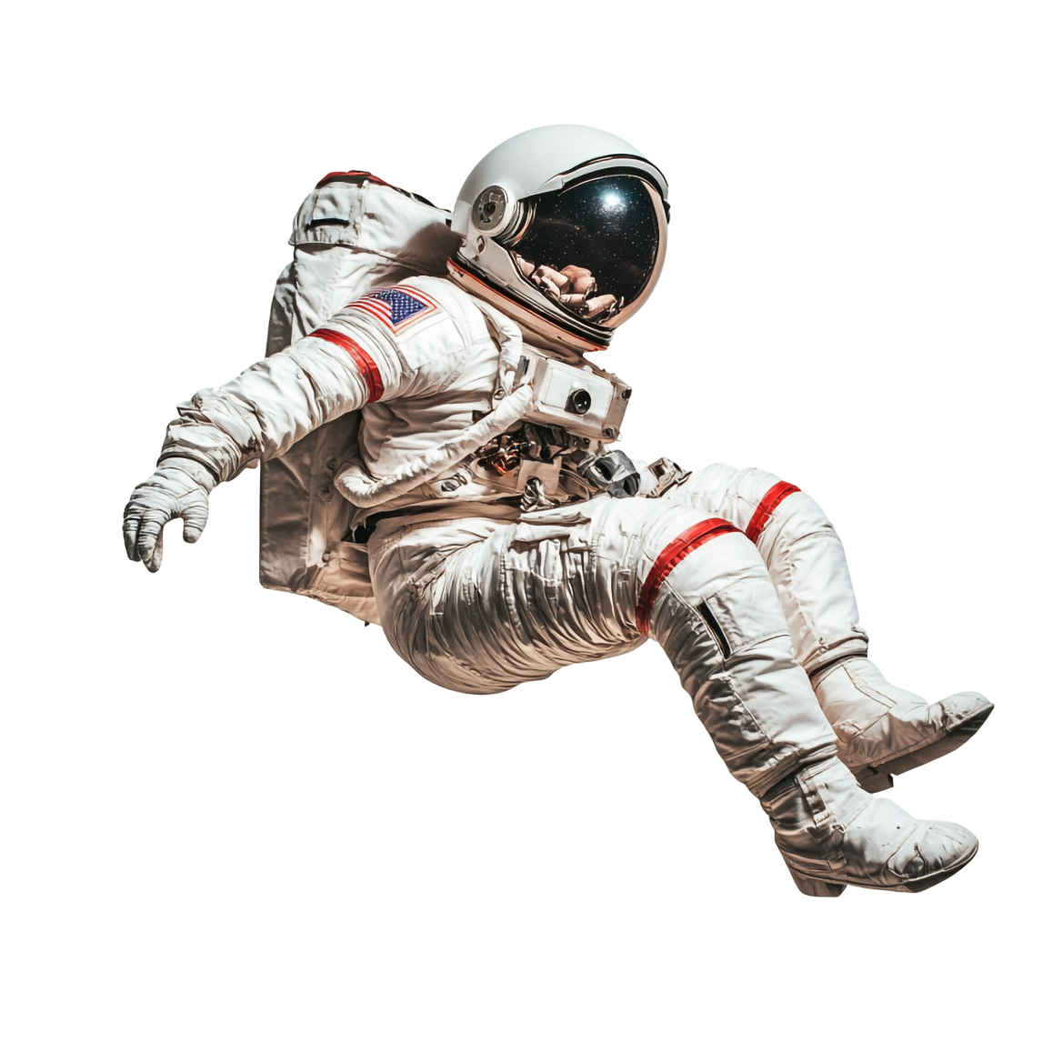 astronaut floating